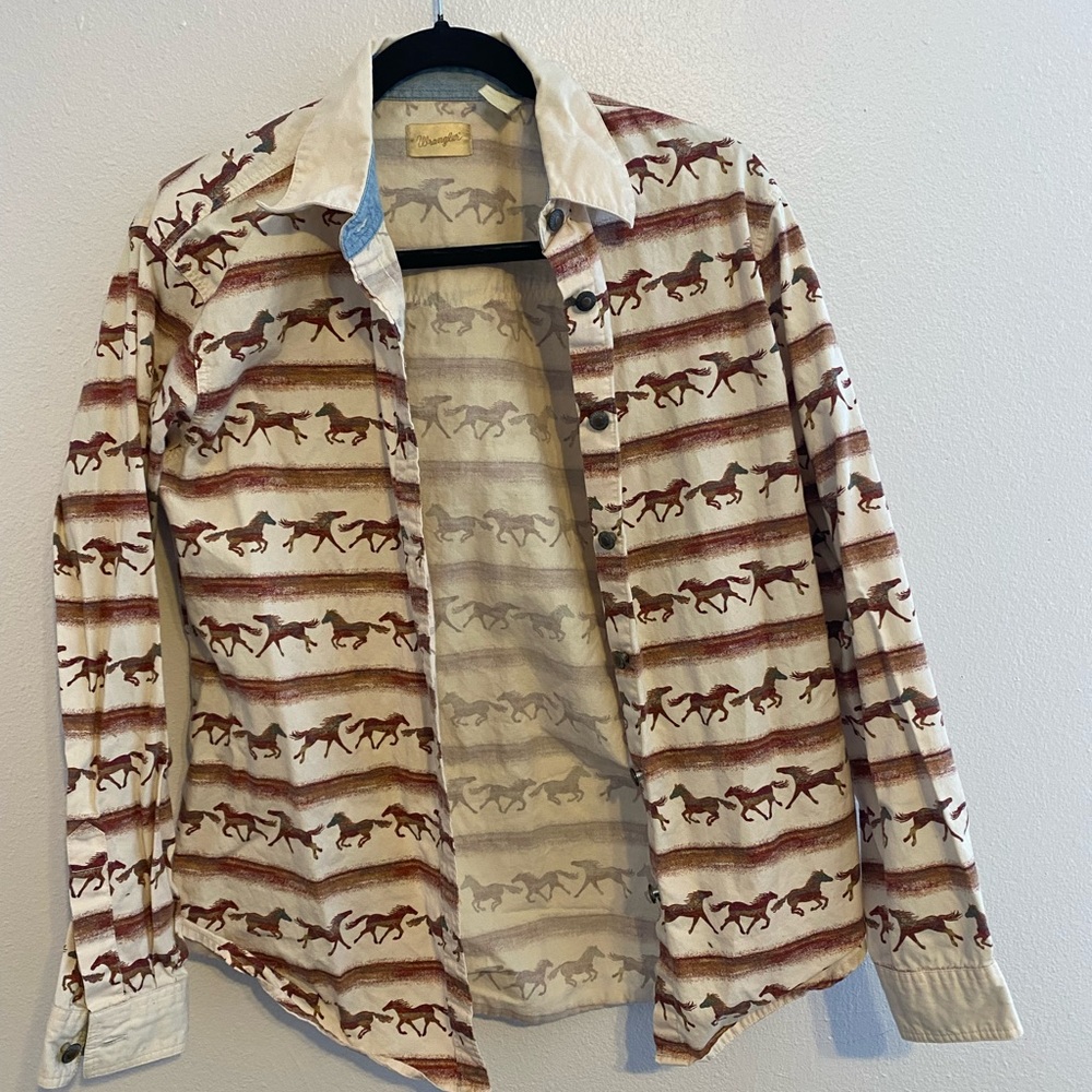 Vintage wrangler shirt